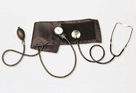 Manual aneroid sphygmomanometer and stethoscope set Kenya
